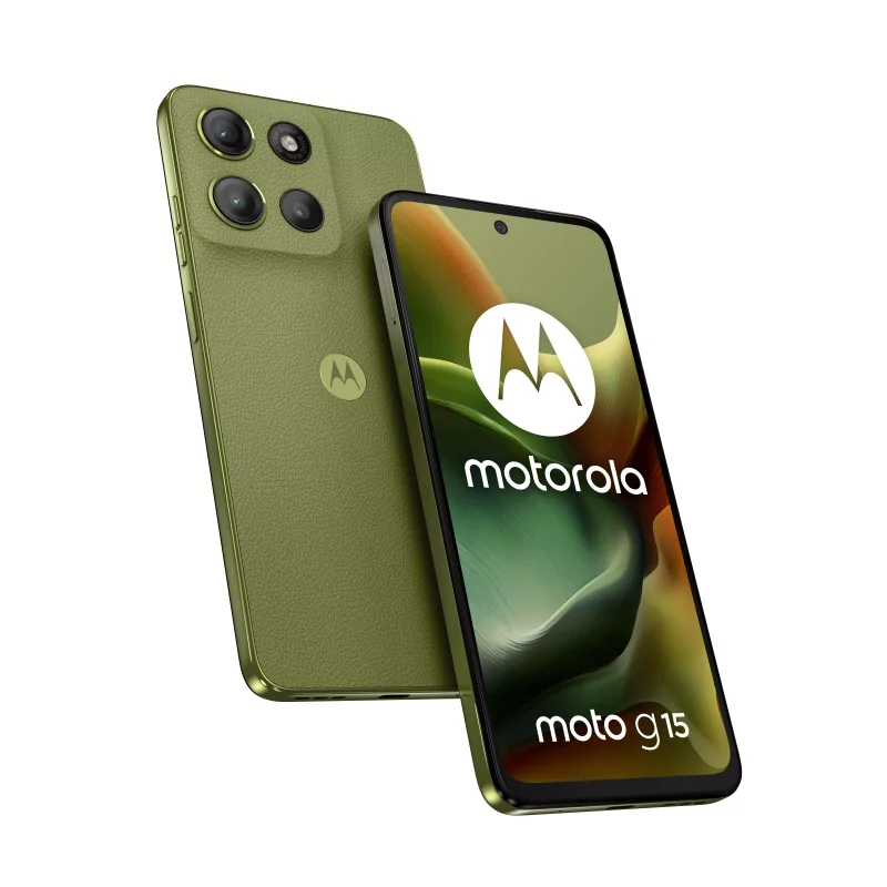 Kontrolsat - Smartphone Motorola - (6.72"- Dual SIM - 512GB/8GB - Verde) - MOTO G15 4G Kontrolsat - Smartphone Motorola - (6.72"- Dual SIM - 512GB/8GB - Verde) - MOTO G15 4G