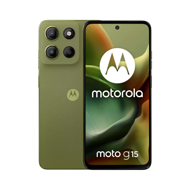 Kontrolsat - Smartphone Motorola - (6.72"- Dual SIM - 512GB/8GB - Verde) - MOTO G15 4G