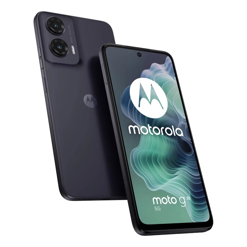 Kontrolsat - Smartphone Motorola (6.72" - Dual SIM - 256GB/8GB - Preto) - MOTO G35 5G