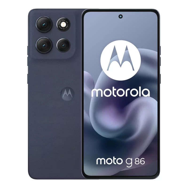 Kontrolsat - Smartphone Motorola - (6.67" - Dual SIM - 5G - 256GB/8GB - Azul) - MOTO G86