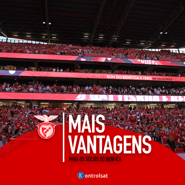 Kontrolsat e SL Benfica: Desconto em Cartão para Sócios e Adeptos!