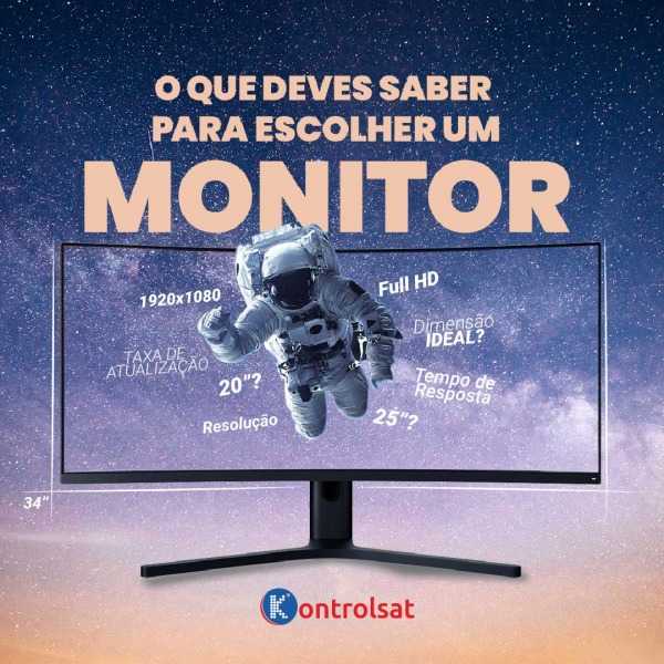O que deves saber antes de escolher um Monitor!