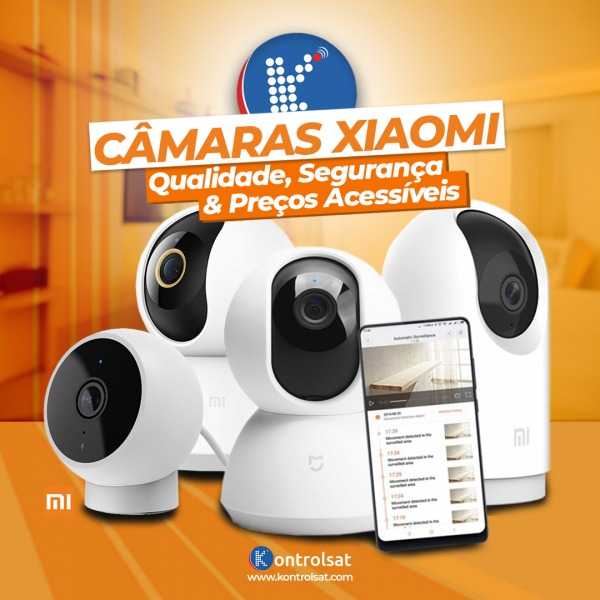 Câmaras Xiaomi- Qualidade, Segurança e Preços Acessíveis! 