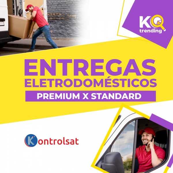 Entregas de Eletrodomésticos Kontrolsat