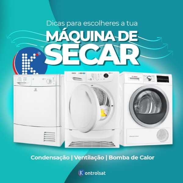 Dicas para escolheres a tua Máquina de Secar 