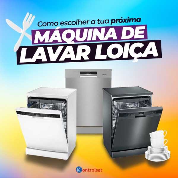 Como Escolher a tua Próxima Máquina de Lavar Loiça