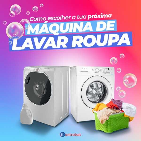 Como Escolher a tua Próxima Máquina de Lavar Roupa