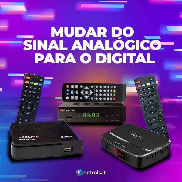 A Forma Mais Fácil de Mudar do Sinal Analógico para o Digital