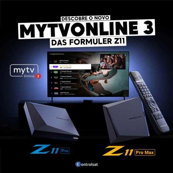 Descobre o Novo MYTVOnline 3 das Formuler Z11