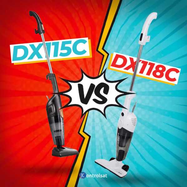 Deerma DX115C vs DX118C: Descubra as diferenças entre esses aspiradores