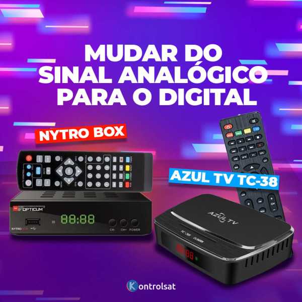 A Forma Mais Fácil de Mudar do Sinal Analógico para o Digital