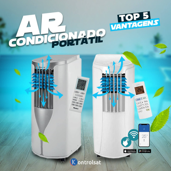 Top 5 Vantagens de ter Um Ar Condicionado Portátil!