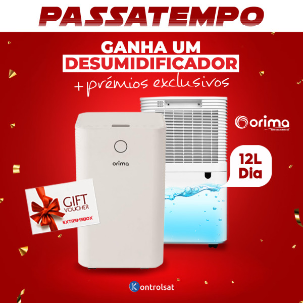 Passatempo / Giveaway - Ganha um Desumidificador Orima de 12L! (TERMINADO)