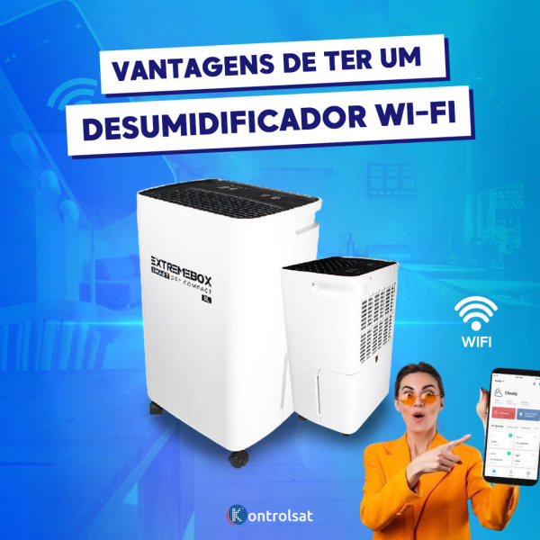 Vantagens de ter um Desumidificador Wi-Fi: Conectividade e Saúde para o seu Lar
