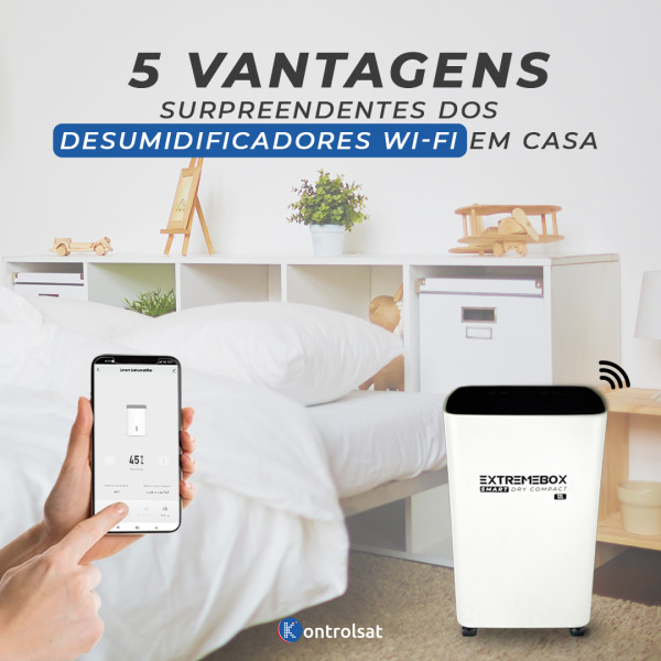5 Vantagens Surpreendentes dos Desumidificadores Wi-Fi em Casa